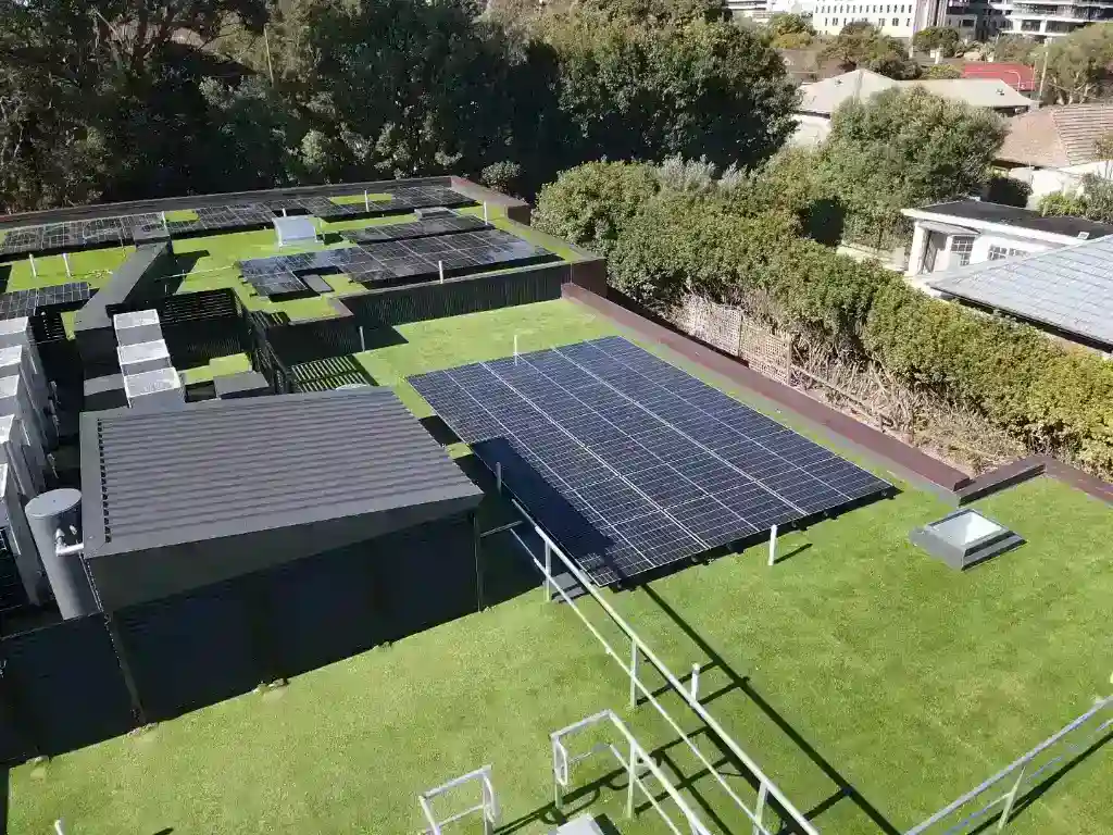 30kW Solar System installed by Simply Solar Solutions in Randwick NSW featuring 68 solar panels and 2x 15kW Inverters